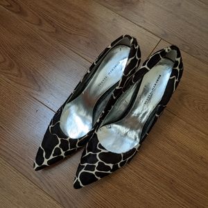 Leopard Print Kitten Heels